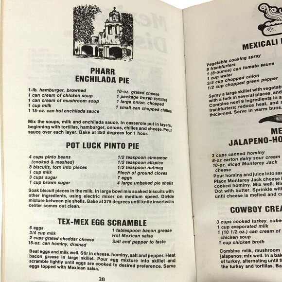Rio Grande Valley Cookin Recipe Booklet By J Mancell 1982 Texas Dept Agriculture - Picture 7 of 10